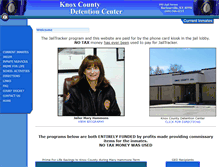Tablet Screenshot of knoxcountydetention.com